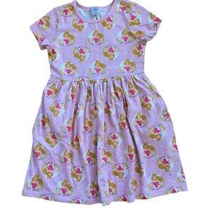 Hanna Andersson Disney Pink and White Aurora Dress